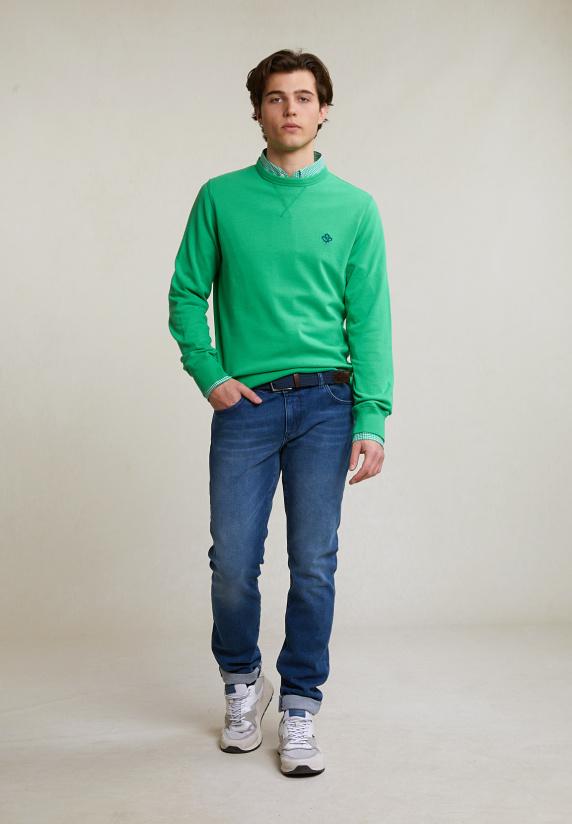 River Woods Fancy Trui Ronde Hals Apple