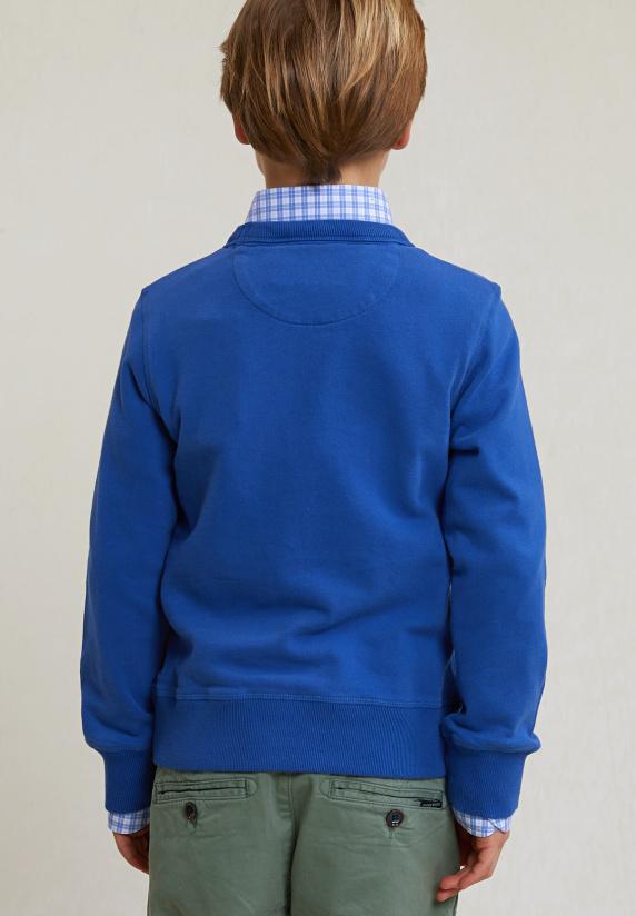 River Woods Fancy Trui Ronde Hals Blueberry