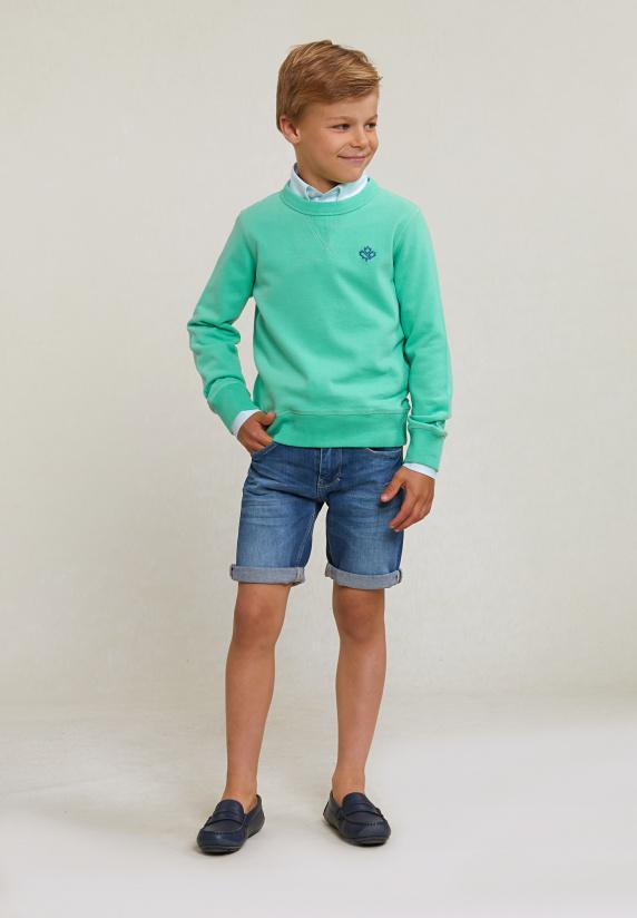 River Woods Fancy Trui Ronde Hals Chewing Gum