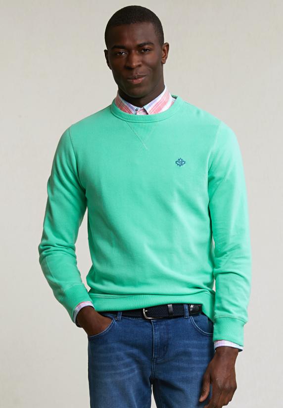 River Woods Fancy Trui Ronde Hals Chewing Gum