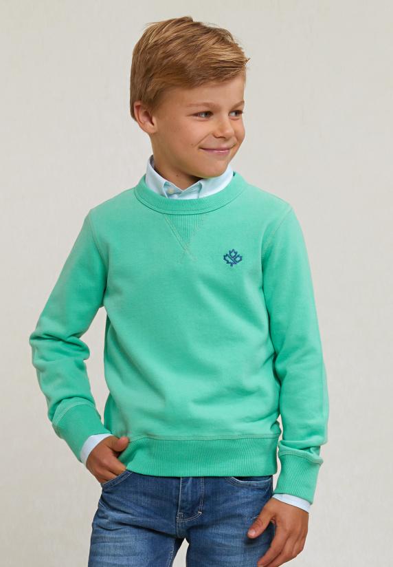 River Woods Fancy Trui Ronde Hals Chewing Gum