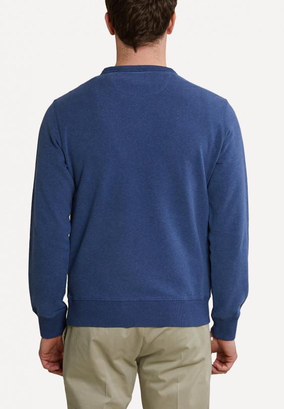 River Woods Fancy Trui Ronde Hals Denim Mix