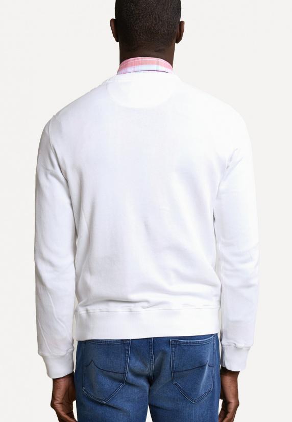 River Woods Fancy Trui Ronde Hals écru