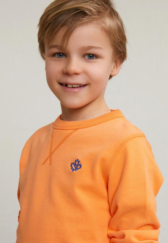 River Woods Fancy Trui Ronde Hals Peach