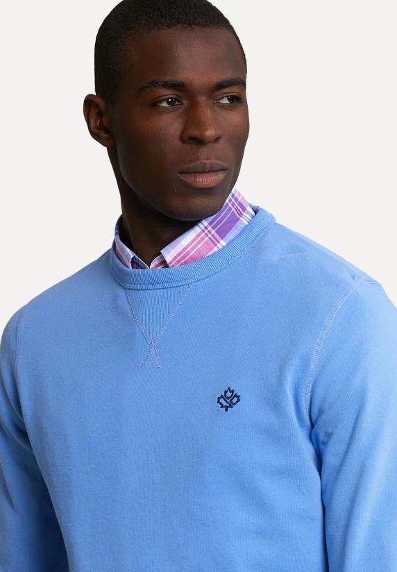 River Woods Fancy Trui Ronde Hals Sky