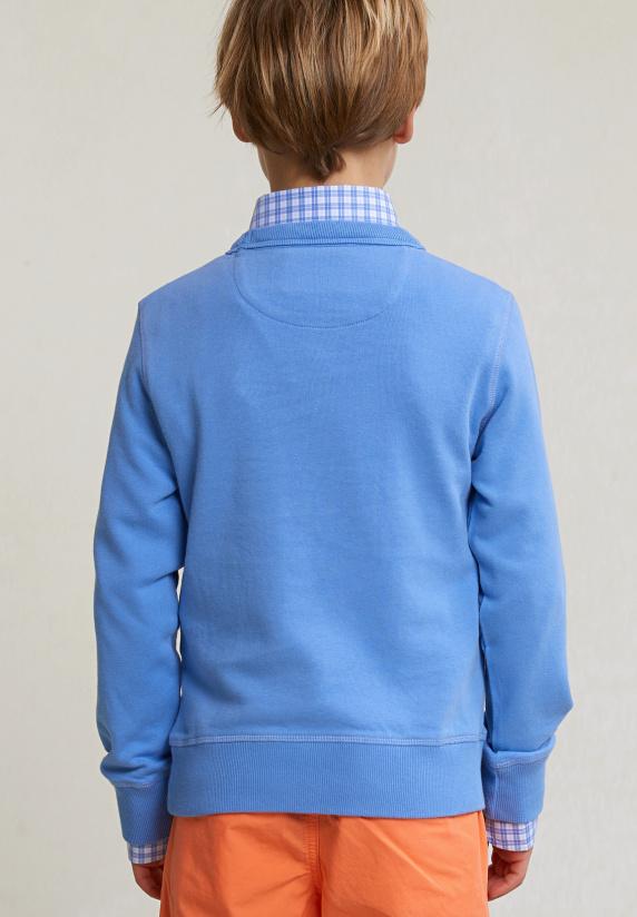 River Woods Fancy Trui Ronde Hals Sky