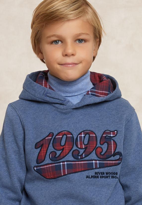 River Woods Fantasie Fleece Hoodie Night Sky Mix