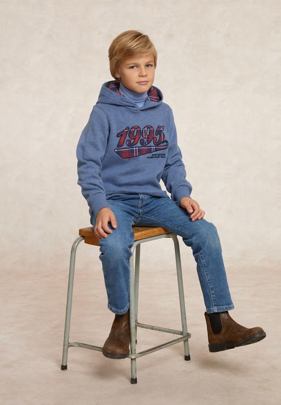 River Woods Fantasie Fleece Hoodie Night Sky Mix