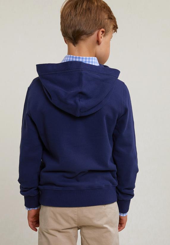 River Woods Fantasie Kaptrui Deep Ocean