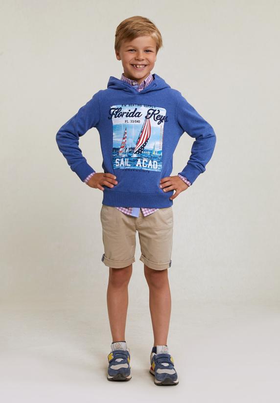 River Woods Fantasie Kaptrui Hamptons Blue Mix