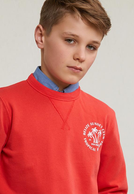 River Woods Fantasietrui Ronde Hals Cornell