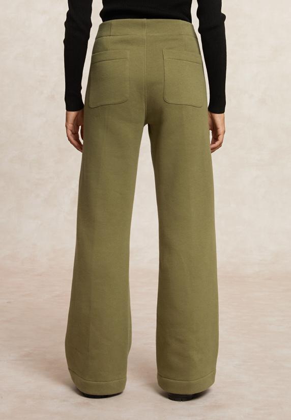 River Woods Fleecebroek Mosgroen