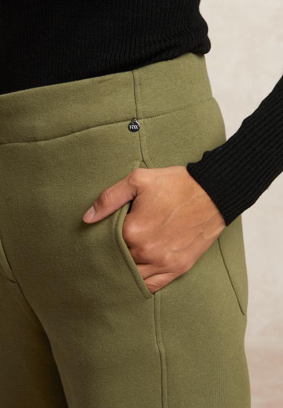 River Woods Fleecebroek Mosgroen