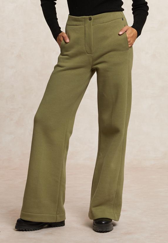 River Woods Fleecebroek Mosgroen