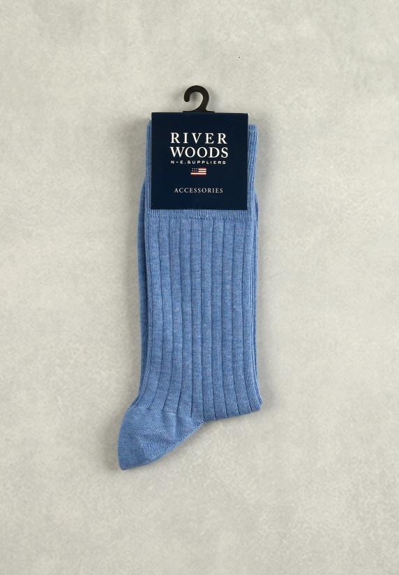 river woods Geribbelde katoenen sokken jeans mix