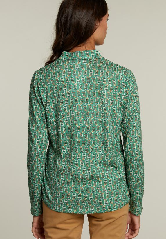 River Woods Groen/oranje Fantasie T-shirt