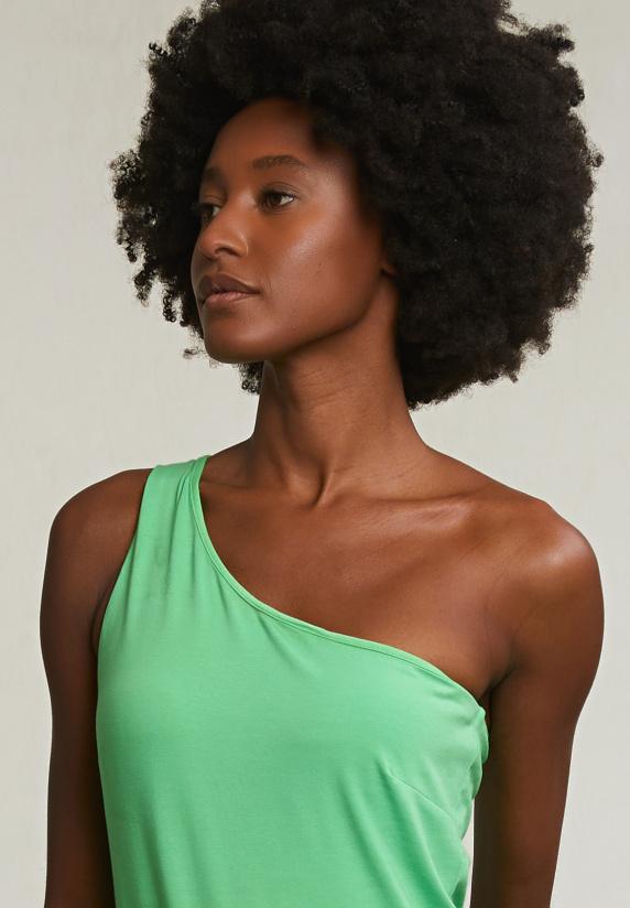 River Woods Groene Asymmetrische Top