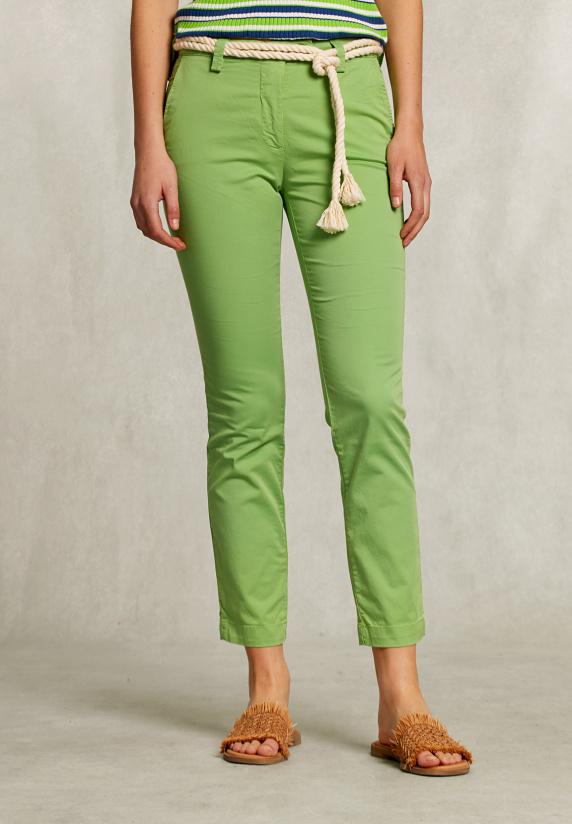 River Woods Groene Basic Broek