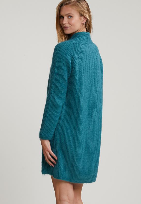 River Woods Groene Lange Cardigan Lange Mouwen