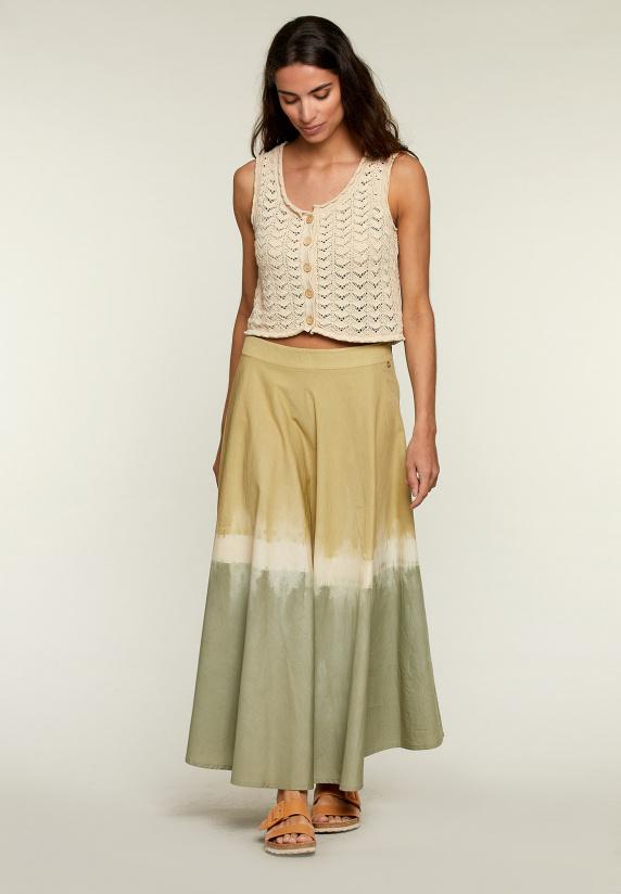 River Woods Groene Tie & Dye Rok