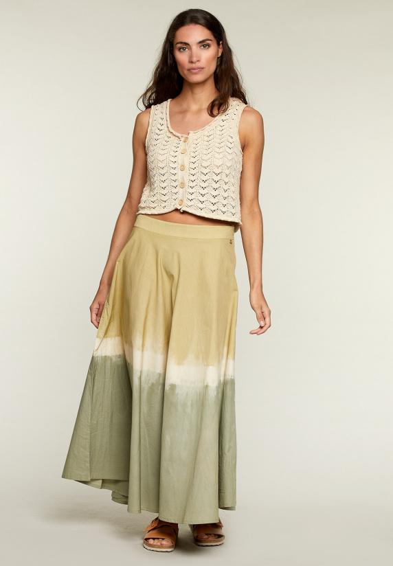 River Woods Groene Tie & Dye Rok