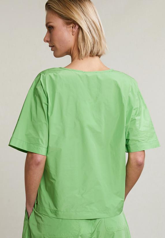River Woods Groene V-hals Blouse