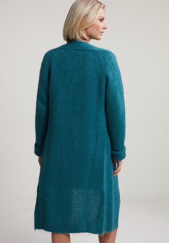 River Woods Groene V-hals Cardigan Lange Mouwen