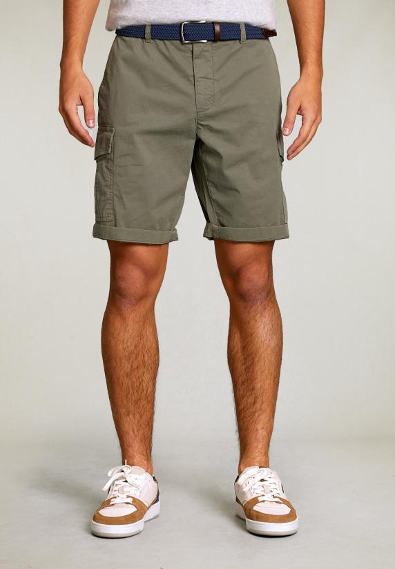 river woods Katoenen cargo short savanna