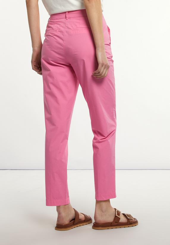 River Woods Katoenen Chinobroek Roze