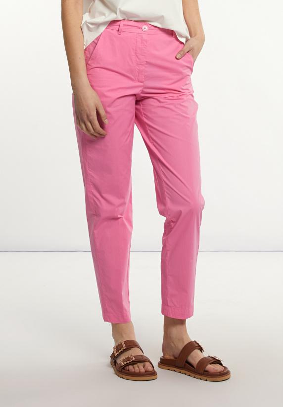 River Woods Katoenen Chinobroek Roze