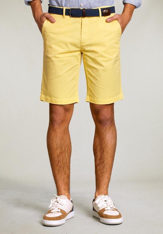 river woods Katoenen chinoshort banana