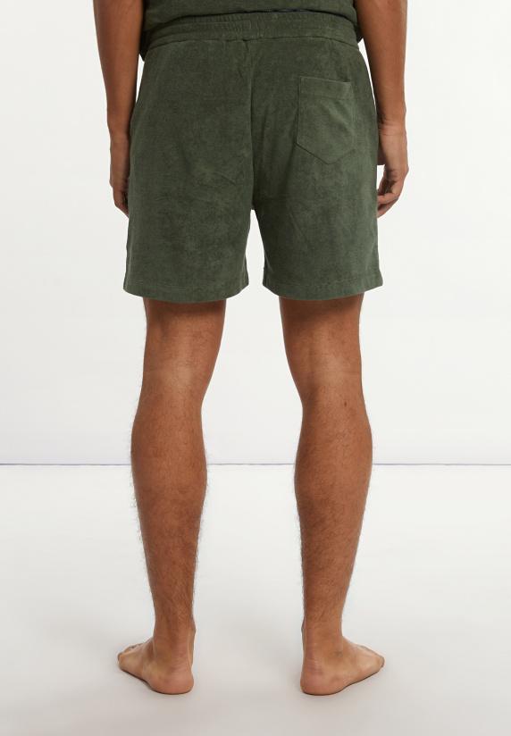 River Woods Katoenen éponge Short Kaki