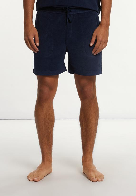 river woods Katoenen éponge short navy