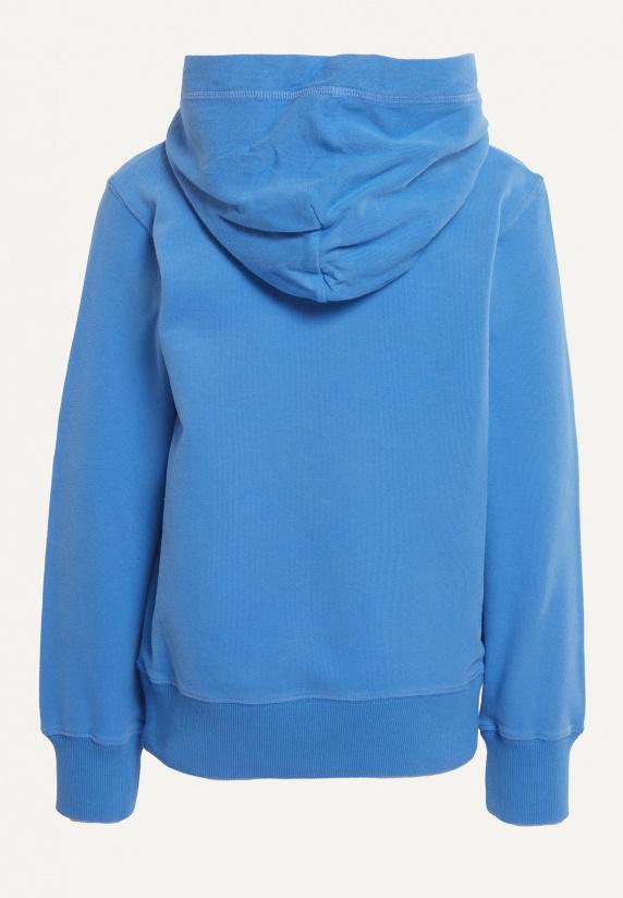 River Woods Katoenen Fancy Kaptrui Soft Azure