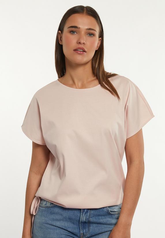 river woods Katoenen fancy T-shirt ronde hals roze