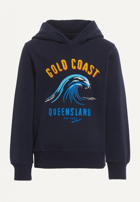 river woods Katoenen fantasie hoodie navy