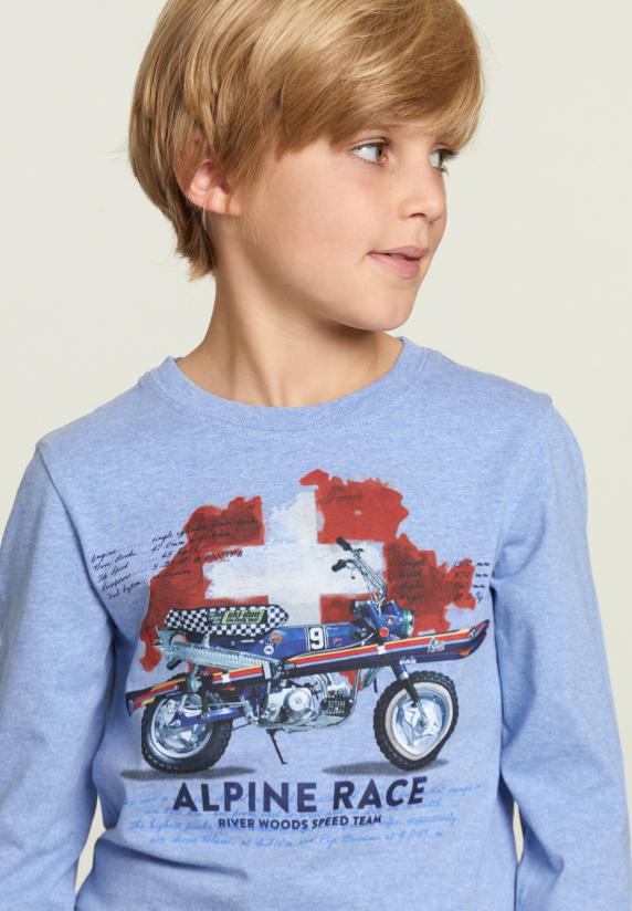 River Woods Katoenen Fantasie T-shirt Jeans Mix