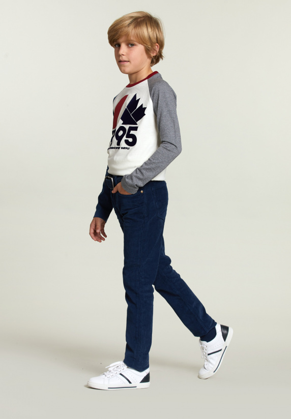 River Woods Katoenen Fantasie T-shirt Latte