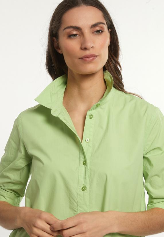 River Woods Katoenen Korte Jurk 3/4 Mouwen Kiwi