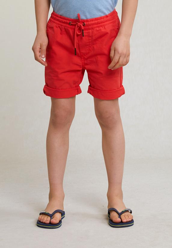 river woods Katoenen short trekkoord pomegranate