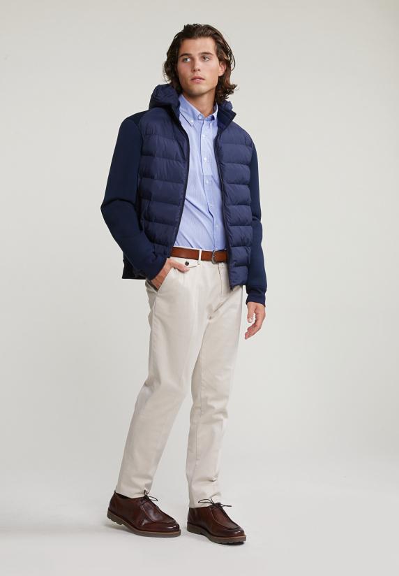 River Woods Katoenen Stretch Broek Sand