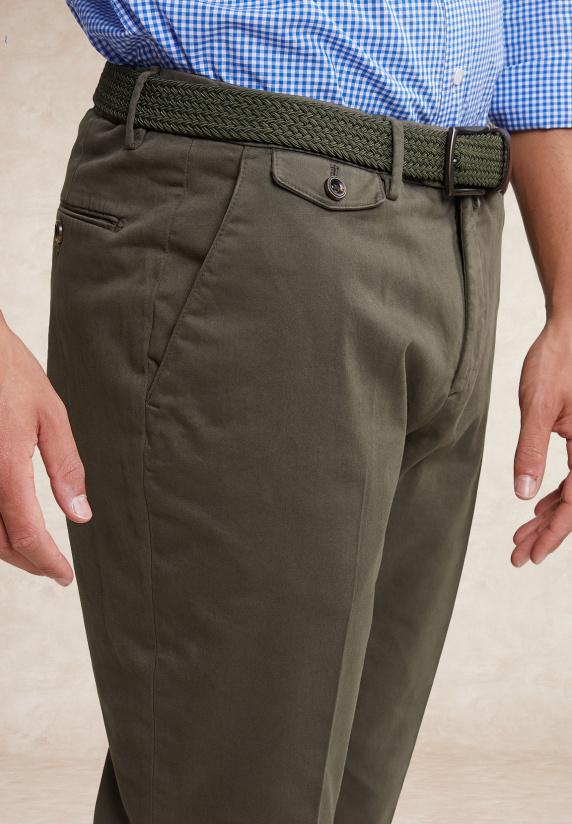 River Woods Katoenen Stretch Broek Table Mountain