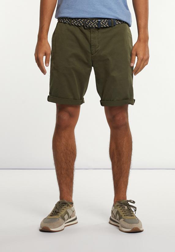 river woods Katoenen stretch short kaki