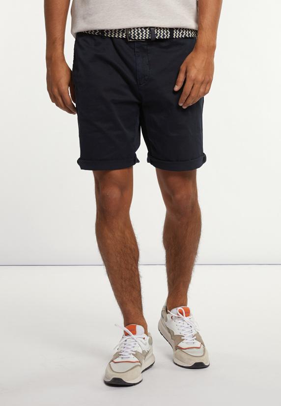 River Woods Katoenen Stretch Short Navy