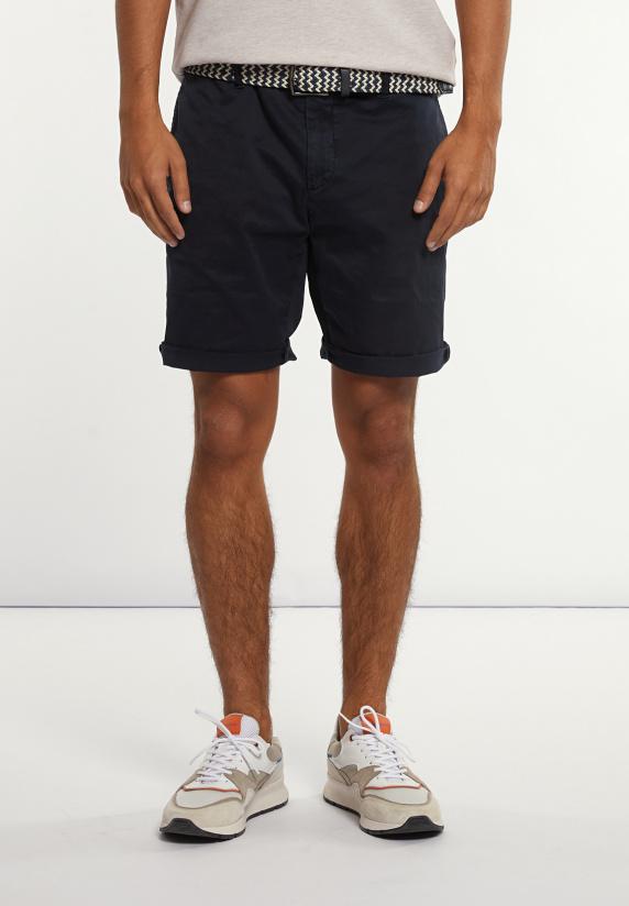 River Woods Katoenen Stretch Short Navy