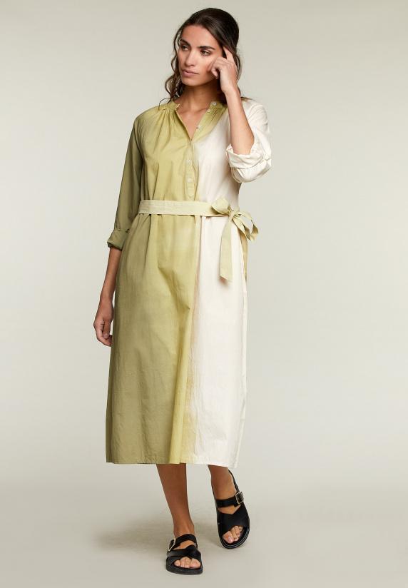 River Woods Khaki Tie & Dye Kleed Met Strikceintuur