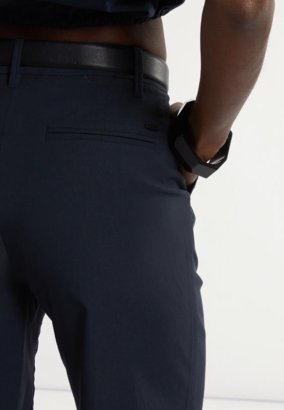 River Woods Klassieke Bermuda Navy