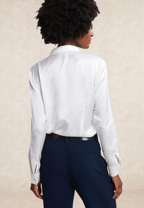 River Woods Klassieke Blouse écru