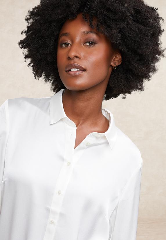 River Woods Klassieke Blouse écru