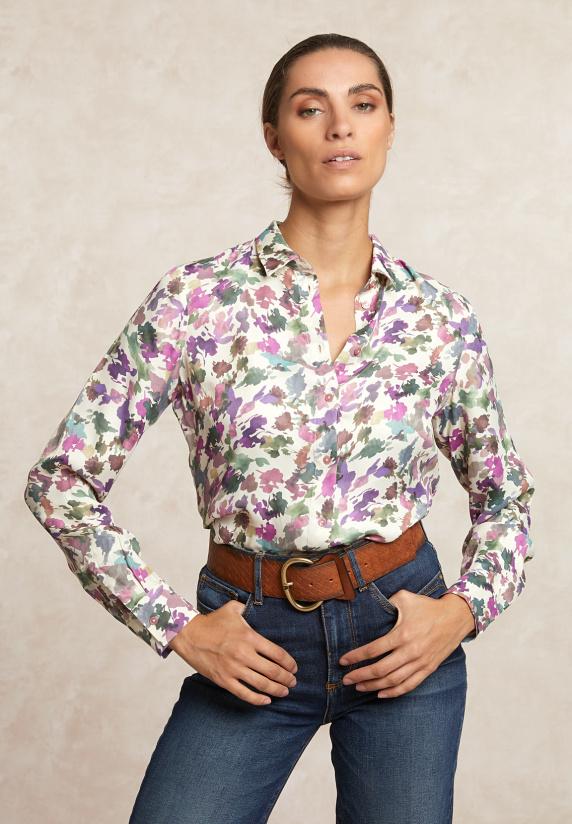 River Woods Klassieke Fantasieblouse Multi